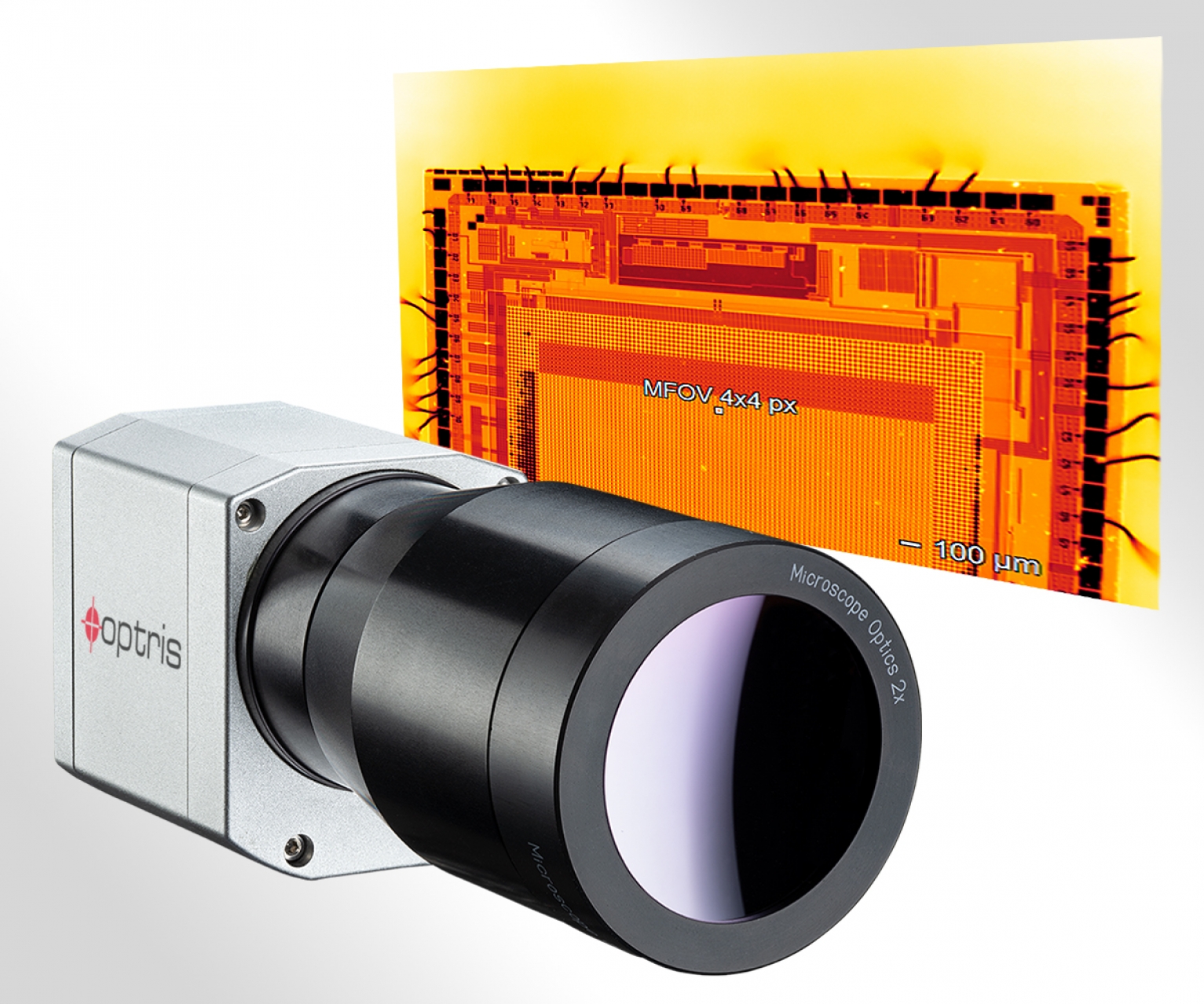 Nuova ottica microscopica per termocamera MO2X